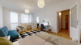 Príjemný 1i. byt 38m, loggia, pivnica, Karloveská ul., 4/7p.