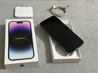 Predám Apple iPhone 14 PRO 256GB Deep Purple Bežné známky