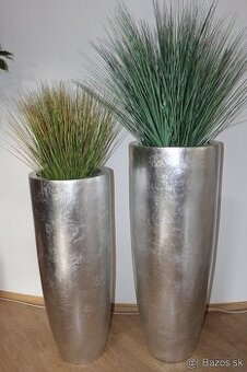 luxusna strieborna vaza 65cm - 55%
