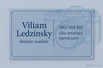 Fotograf na spoločenské akcie a svadby