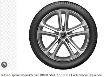 Mercedes 225/45 R18