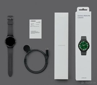 Samsung Galaxy Watch 6 Classic 47 mm, čierne, ZARUKA