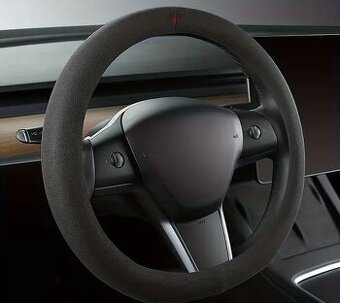 Predám semišový kryt volantu Tesla model 3/Y