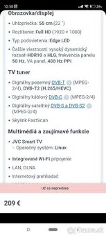 Predám herný monitor JVC