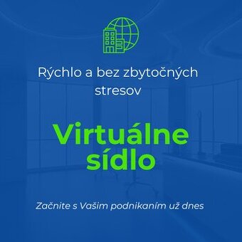 Virtuálne sídlo pre vašu firmu / živnosť
