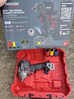 Parkside rázový aku uťahovák