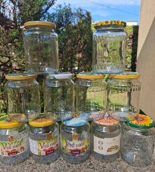 Predám zaváracie poháre s viečkami