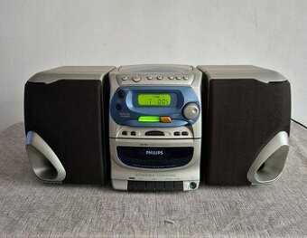 Prenosné rádio veža  PHILIPS AZ  230v Sieť aj Baterky