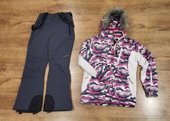 Lyžiarska súprava AUTHORITY 158 vetrovka + oteplovačky