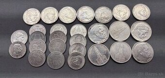 Strieborne mince za cenu kovu