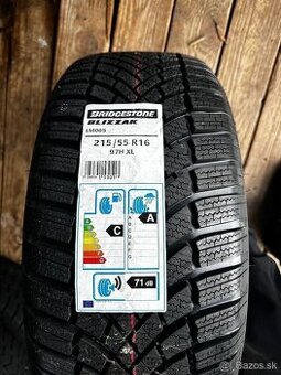 Predám 1ks zimná pneumatika bridgestone 215/55 r16