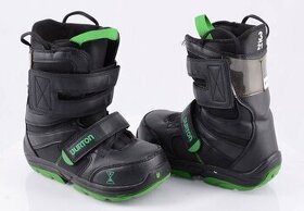 EU 35 použité detské snowboardové topánky BURTON PROGRESSION - 1