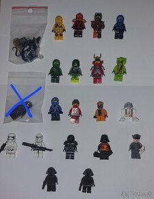 Lego Ninjago a Star Wars figúrky