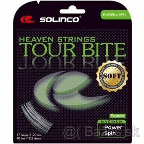 Predám tenisový výplet Solinco Tour Bite Soft 1.20.