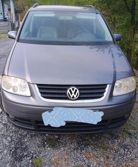Predám WV Touran 1,9 TDI, 77 kw,bkc bez dpf