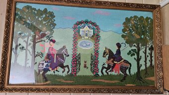 Vyšívaný obraz - Gobelin 114x68 cm