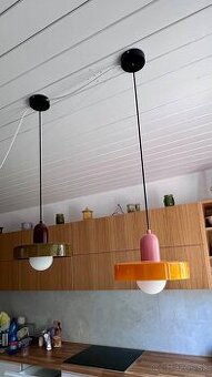 Sklenene lustre nove