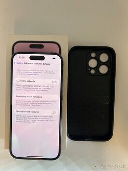 IPHONE 14 PRO DEEP PURPLE 128GB ZÁRUKA - VEĽMI PEKNÝ STAV