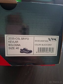 Bezpečnostné topanky (sandále) vel. 40