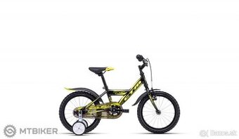 Bicykel CTM FLASH čierna / žltá, model 2020 17inch