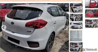 predám MOTOR G4FD Kia Ceed 1.6 GDI 2016 benzín PIATE DVERE,
