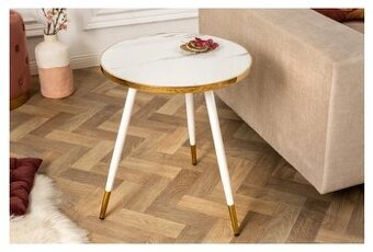 Konferenčný stolík Paris 45 cm biely