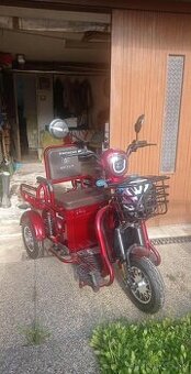 Elektrická trojkolka pre seniorov cargo