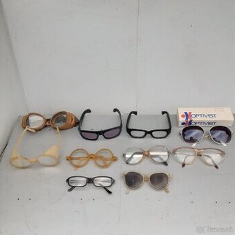 Okuliare retro rózné .