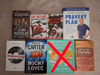 Knihy rôzneho žánru