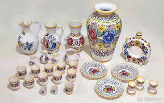 Modranská keramika farebná