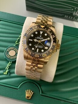 Rolex GMT-Master II, Nové, 40mm, Zlato-čierne