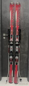 Lyže Blizzard Firebird Carbon+hliníkové paličky
