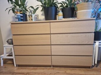 2x Komoda IKEA MALM