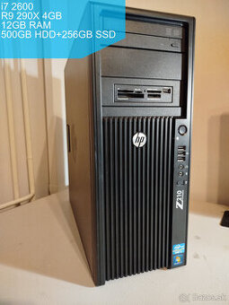 Herný PC | intel i7 | 12GB RAM | R9 290x 4GB