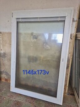 Plastové okno 114x173