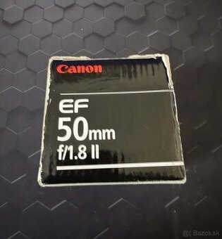 Predám Canon EF 50mm f/1.8 II