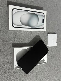 Predám Apple iphone 15 128GB Black Nový Telefón