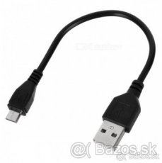 Predám dátový a nabíjací kábel mikro USB samec na USB samec