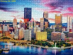 Puzzle 1000 dielikové Pittsburgh