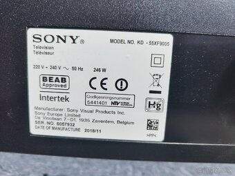 Sony KD55 XF9005
