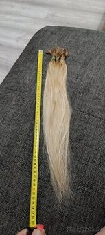 Predám panenské blond vlasy