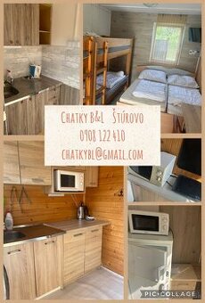 Ubytovabie v drevených chatkách - Štúrovo