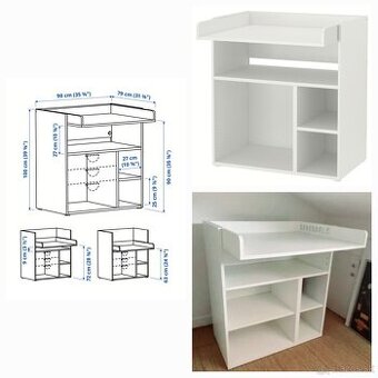 SMÅSTAD - IKEA - prebaľovací pult