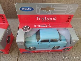 Predám model Trabant, dĺžka 14 cm