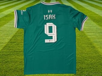 detský futbalový dres Alexander ISAK – Liverpool FC zelený -