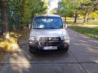 Predam Fiat doblo 1.9jtd 74kw ťažné 5miestne klima rv2002
