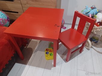 Stol a stolička ikea