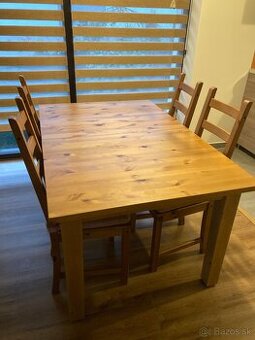 Ikea stôl +4stoličky