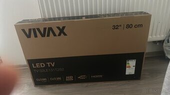 Predám 6 mesačnú LED TV 32”\80cm Krabica papiere diaľkové