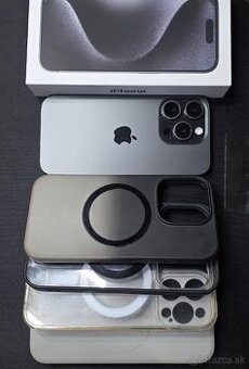 Iphone 15pro 256gb. Bez známok používania🎄.